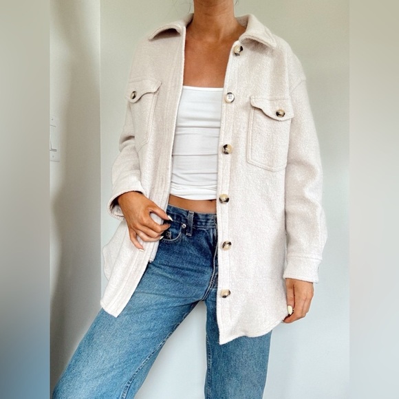 Wilfred Ganna Shirt Jacket Beige - S - Picture 3 of 4